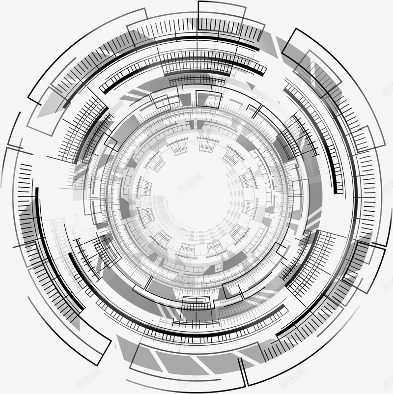 复杂数码圆环未来高科技派ABR笔刷ASL样式超设计png免抠素材_新图网 https://ixintu.com 复杂 数码 圆环 未来 高科技 笔刷 样式 设计