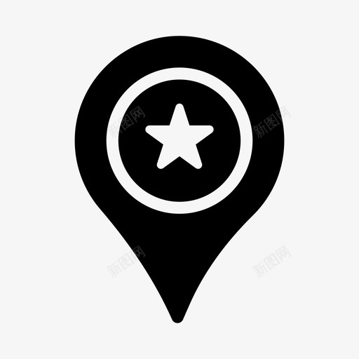 星号位置收藏夹地图svg_新图网 https://ixintu.com 星号 位置 收藏夹 地图 导航 搜索引擎 优化 营销 字形