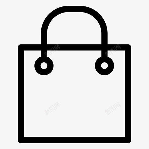 购物袋冬季购物袋svg_新图网 https://ixintu.com 购物袋 冬季