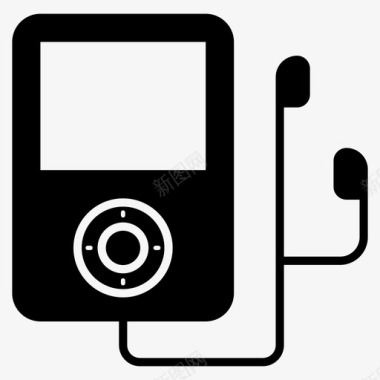 mp3播放器音频音乐电子便携式ipod图标