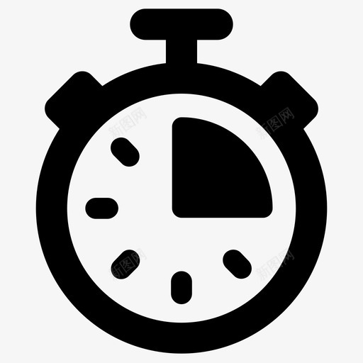 秒表计时器持续时间svg_新图网 https://ixintu.com 计时器 秒表 持续时间 计时