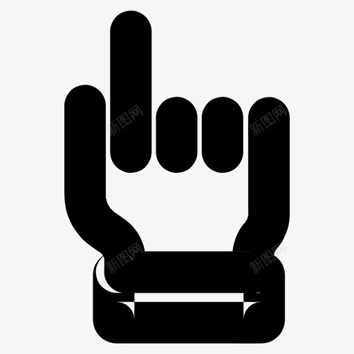 手指向上手想法svg_新图网 https://ixintu.com 指向 上手 手指 想法 触摸 所有 有大 小的 基本 图标