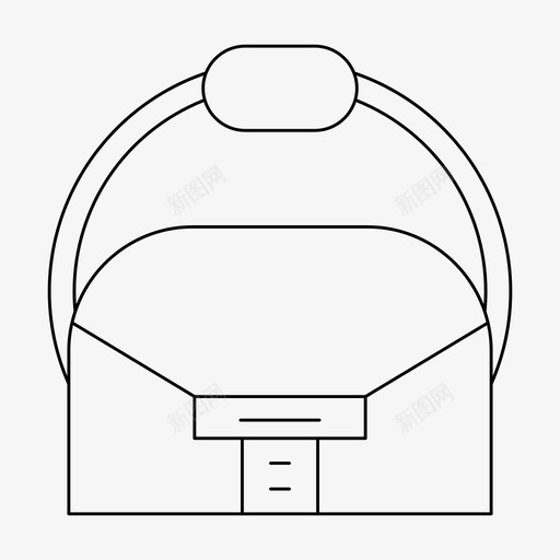 手袋配件钱包svg_新图网 https://ixintu.com 手袋 配件 钱包 细线