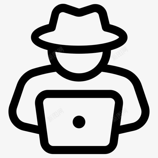 黑客匿名者网络犯罪svg_新图网 https://ixintu.com 黑客 匿名 网络 犯罪 间谍 数据