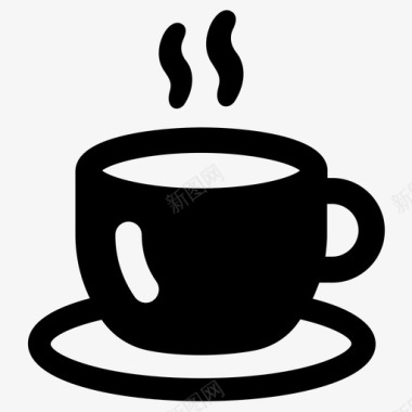 咖啡美式咖啡浓缩咖啡图标