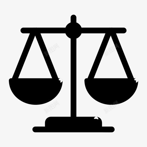 吊秤平衡决定svg_新图网 https://ixintu.com 吊秤 平衡 决定 公正 重量 基本 图标 所有 尺寸