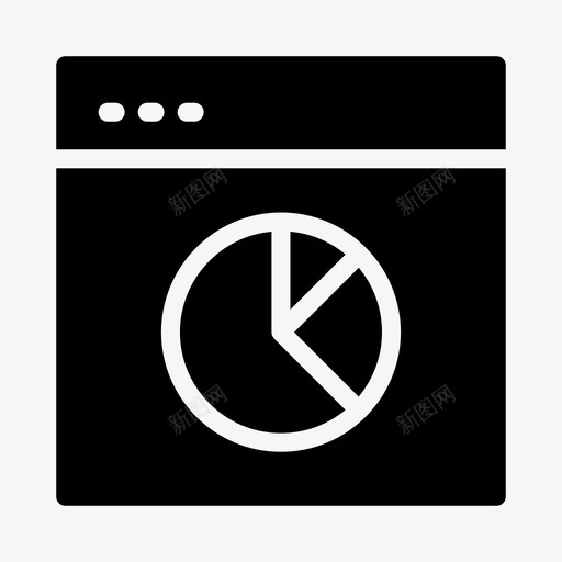 网络图浏览器图表svg_新图网 https://ixintu.com 网络 浏览器 图表 互联网 网页 网页设计 开发 字形