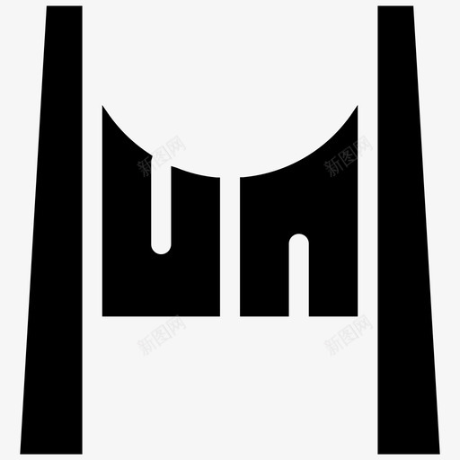 桥梁建筑城市景观svg_新图网 https://ixintu.com 建筑 桥梁 城市 景观 路桥