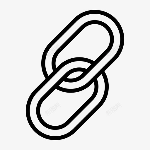 超链接附加urlsvg_新图网 https://ixintu.com 链接 附加 用户界面 标志 标志符 符号