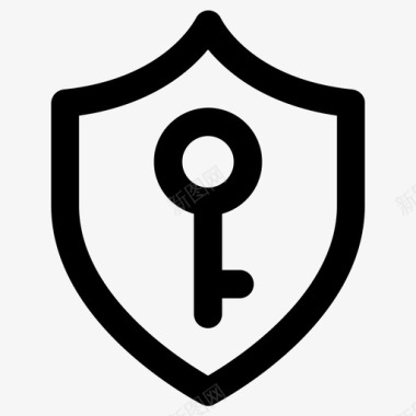 权限账户保护密钥屏蔽图标