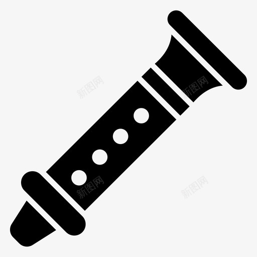 长笛乐器短笛svg_新图网 https://ixintu.com 乐器 长笛 短笛 风琴 木管乐器 一组 字形 矢量 矢量图 图标
