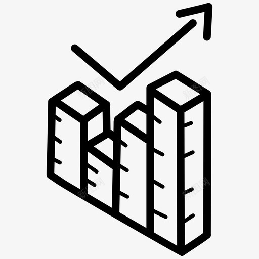 频率条形图条形图业务利润svg_新图网 https://ixintu.com 频率 条形图 业务 财务 增长 利润 资金 手绘 图标