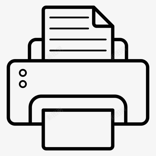 打印机传真机硬件svg_新图网 https://ixintu.com 打印机 传真机 硬件 喷墨 印刷机 成套 电子设备 矢量 矢量图 图标