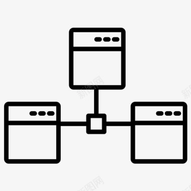 网络通信internet图标