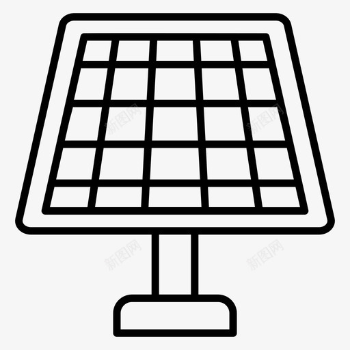 太阳能板光伏电池太阳能电池svg_新图网 https://ixintu.com 太阳能 板光伏 电池 太阳能电池 系统 一套 电子 电器 矢量 矢量图 图标