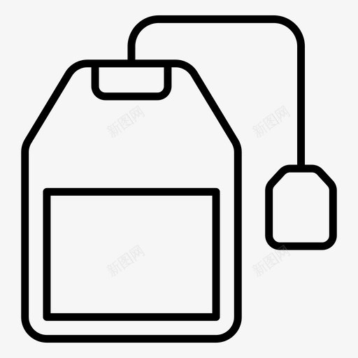 茶包绿茶凉茶svg_新图网 https://ixintu.com 茶包 绿茶 凉茶 有机 食品饮料 系列 矢量 矢量图 图标