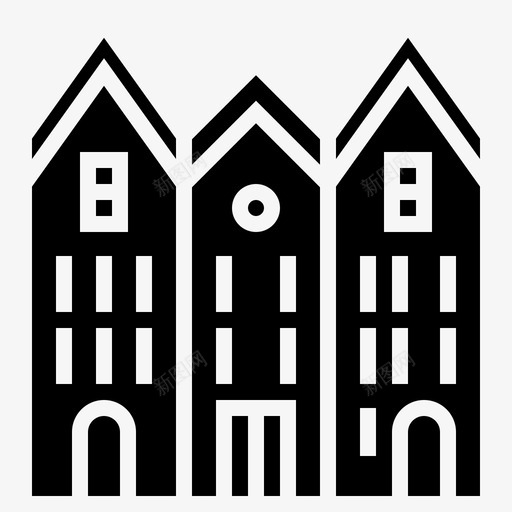 挪威欧洲地标svg_新图网 https://ixintu.com 地标 欧洲 挪威 旅游 布赖根