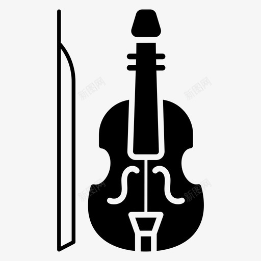 小提琴大提琴弦乐器svg_新图网 https://ixintu.com 小提琴 乐器 大提琴 弦乐器 木制 字形 矢量 矢量图 图标