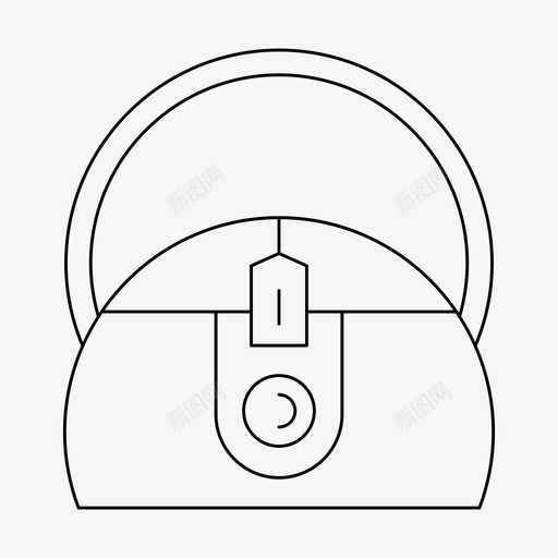 手袋配件钱包svg_新图网 https://ixintu.com 手袋 配件 钱包 细线