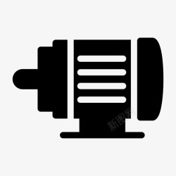 发电机电力发动机图标电机发电机电力高清图片