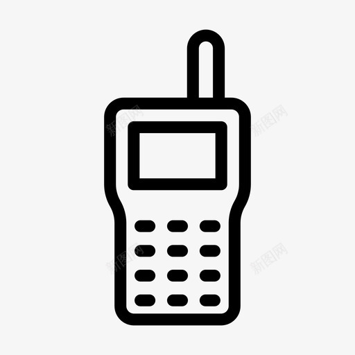 有话电话通信设备svg_新图网 https://ixintu.com 有话 电话 网络 通信设备 络线 符号