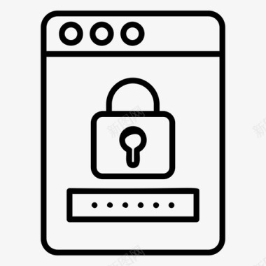 用户登录密码用户认证图标