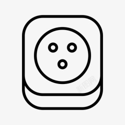 插座供电插座充电供电高清图片