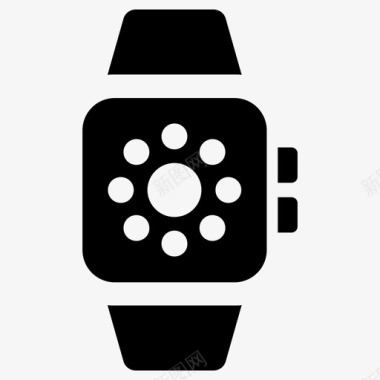 智能手表苹果手表腕表图标