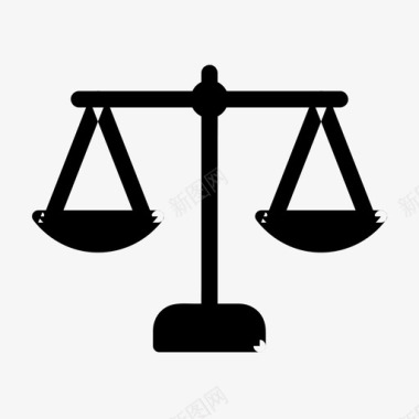 平衡决策法律图标
