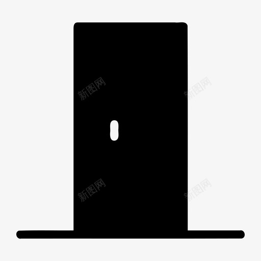 门门口入口svg_新图网 https://ixintu.com 门门 门口 入口 敲门 访客