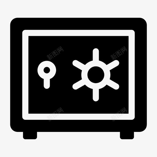 储物柜保险箱保安svg_新图网 https://ixintu.com 储物柜 保险箱 保安 保险 家用电器