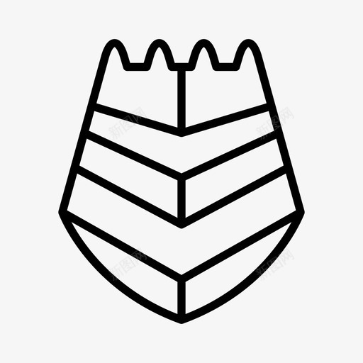 盾牌徽章标签svg_新图网 https://ixintu.com 徽章 盾牌 标签 护盾行