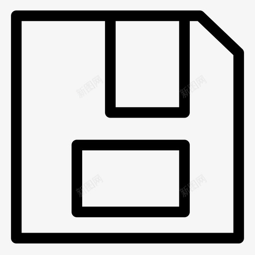 软盘cdcpusvg_新图网 https://ixintu.com 软盘 电子 保存 用户 界面设计