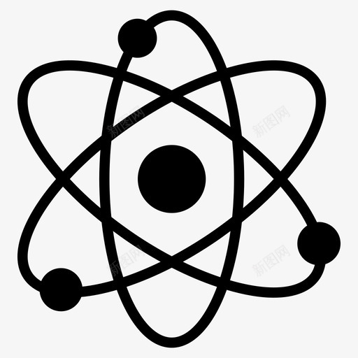 原子电子分子svg_新图网 https://ixintu.com 原子 电子 分子 中子 科学 创新 新工艺 字形