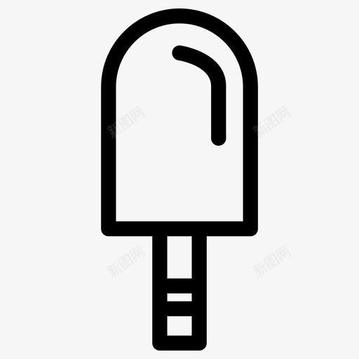 冰棒奶油冰淇淋svg_新图网 https://ixintu.com 冰淇淋 冰棒 奶油 混合 设计 第一 一卷