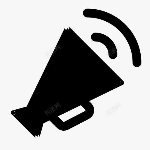 扩音器音频音乐svg_新图网 https://ixintu.com 扩音器 音频 音乐 新闻 音量 最受 受欢迎