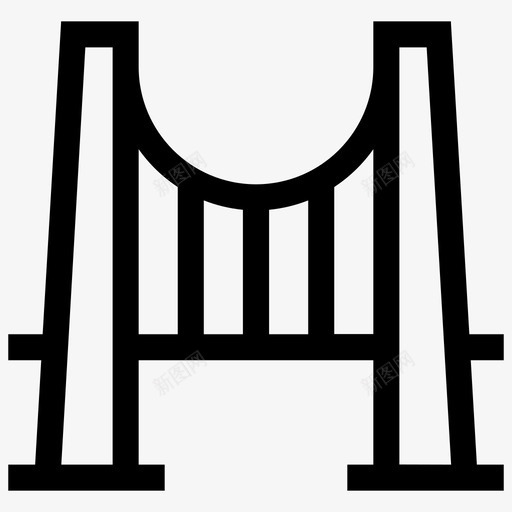 桥梁建筑城市景观svg_新图网 https://ixintu.com 建筑 桥梁 城市 景观 路桥
