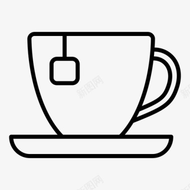 茶饮料早餐茶图标