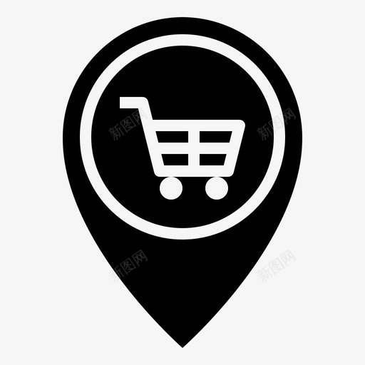 购物地图占位符svg_新图网 https://ixintu.com 占位符 购物 地图 商店 字形