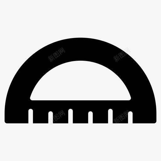 量角器罗盘几何学svg_新图网 https://ixintu.com 量角器 罗盘 几何学 测量 文具 教育 教育科 科学 字形