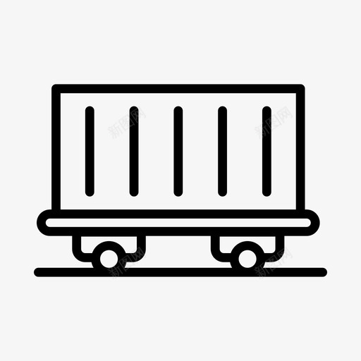 集装箱运输旅行svg_新图网 https://ixintu.com 集装箱运输 旅行 卡车 车辆 运输线 字形