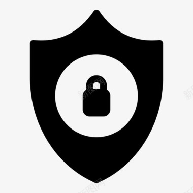 安全锁私人图标