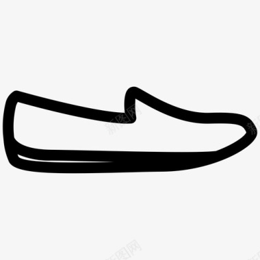 鞋标牌滑板图标