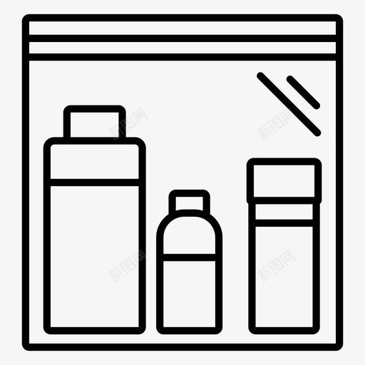 采购产品液体容器化妆品瓶svg_新图网 https://ixintu.com 液体 采购 产品 容器 化妆品 携带 旅游 机场