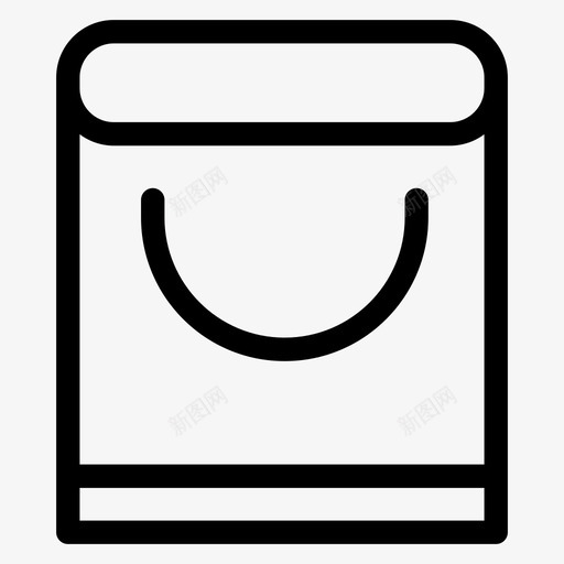 购物袋提袋布袋svg_新图网 https://ixintu.com 购物袋 提袋 布袋 礼品袋 购物 设计