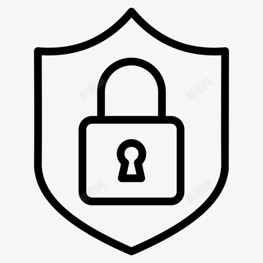 安全和保护加密防火墙svg_新图网 https://ixintu.com 安全 保护 法律 加密 防火墙 挂锁 盾牌 一套 矢量 矢量图 图标