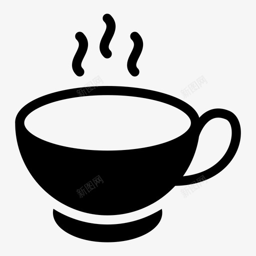 热茶杯咖啡马克杯svg_新图网 https://ixintu.com 热茶 茶杯 咖啡 马克 食物 符号