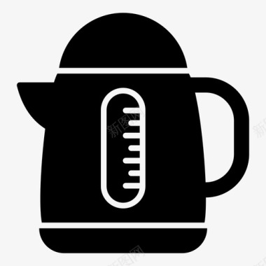 电水壶锅炉咖啡机图标