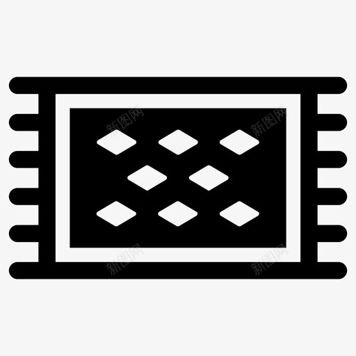 地毯毯子垫子svg_新图网 https://ixintu.com 地毯 毯子 垫子 纺织品