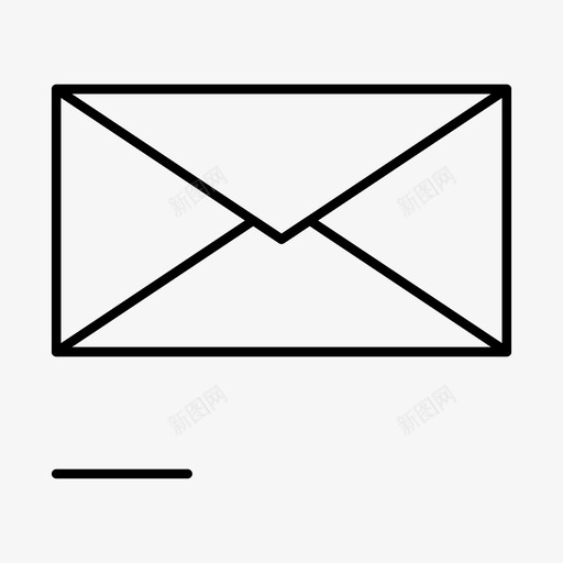 邮件电子邮件材料细线集159svg_新图网 https://ixintu.com 邮件 电子邮件 材料 细线